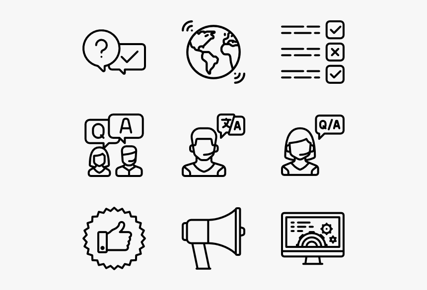 Customer Service - Design Vector Icon, HD Png Download, Free Download