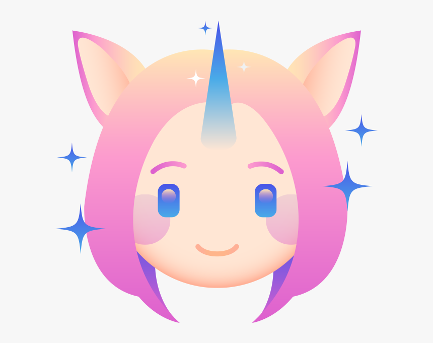 Thanks Internette Unicorn Emoji Illustrator - Emoji Png Unicorn, Transparent Png, Free Download