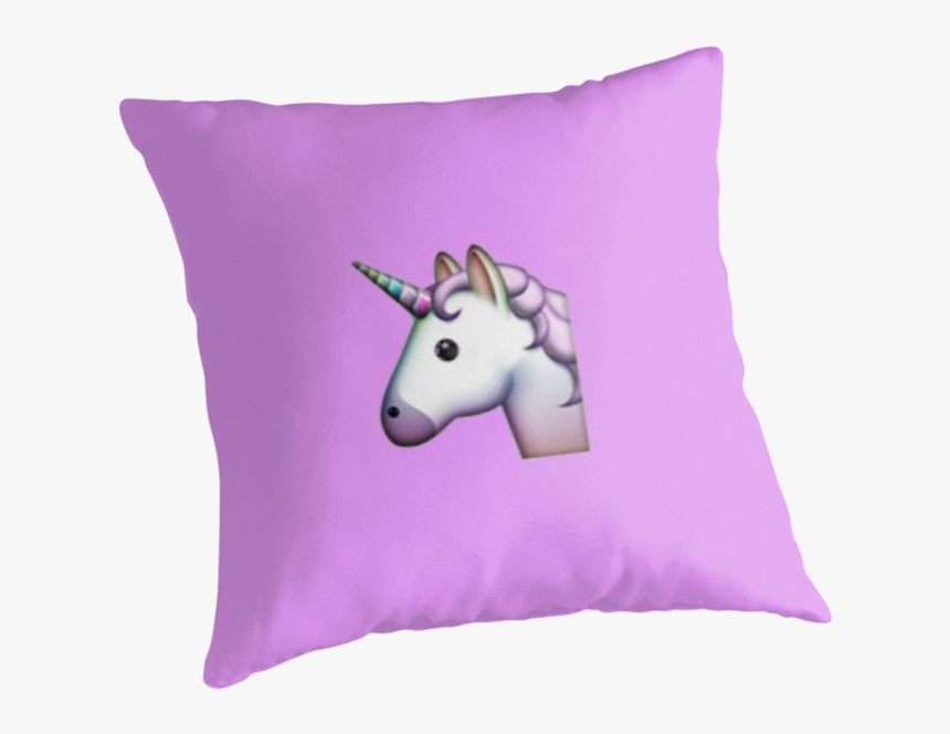 Unicorn Emoji - Cushion, HD Png Download, Free Download