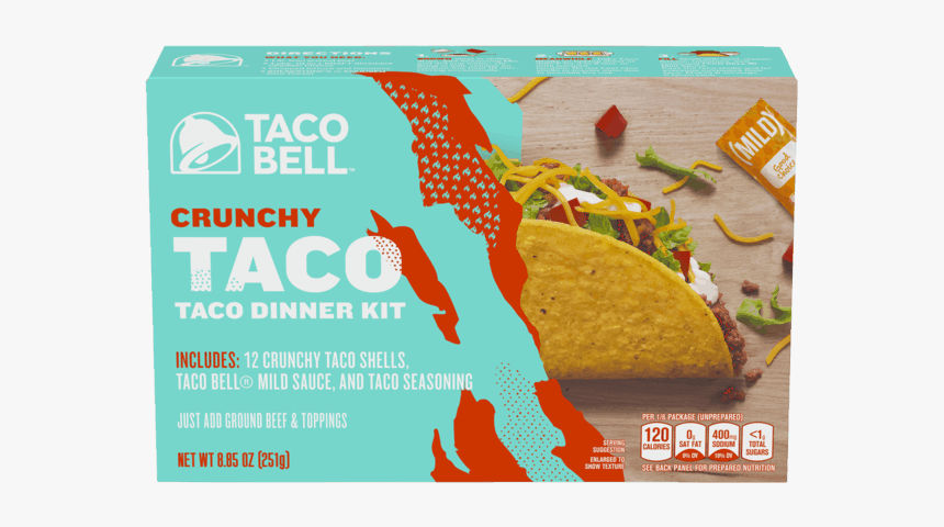 Taco Bell Dinner Kit, HD Png Download, Free Download