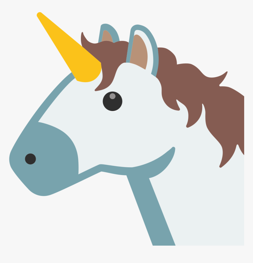 Unicorn Emoji Android, HD Png Download, Free Download