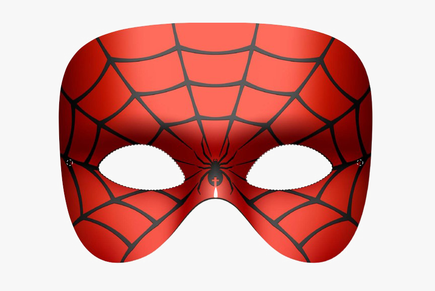 Mask - Clipart Spiderman Mask Png, Transparent Png, Free Download