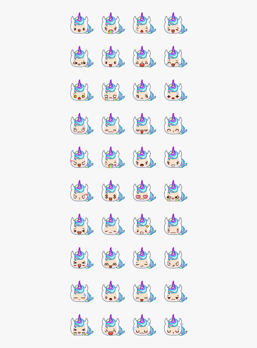 Unicorn Emoji, HD Png Download, Free Download