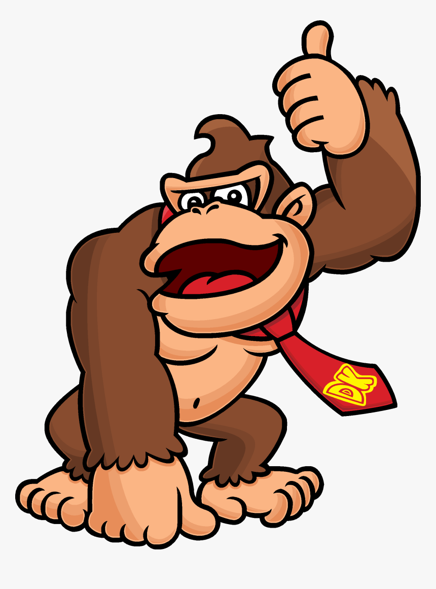 Transparent Donkey Kong Png - Donkey Kong Coloring Pages, Png Download, Free Download