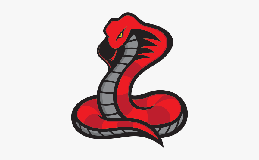 Cobra Clipart Sticker - Blue Mascot Logo Png, Transparent Png, Free Download