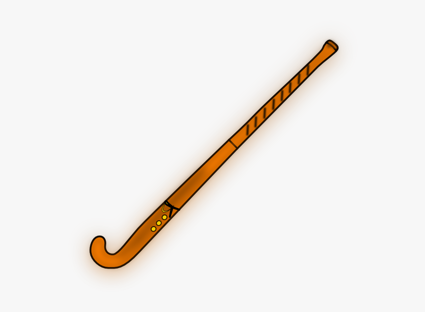 Mohawk Field Hockey Sticks Orange Clip Art - Floor Hockey, HD Png Download, Free Download