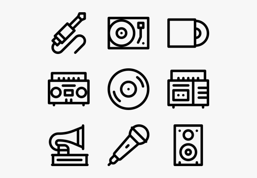 Music - Benefits Icons, HD Png Download, Free Download