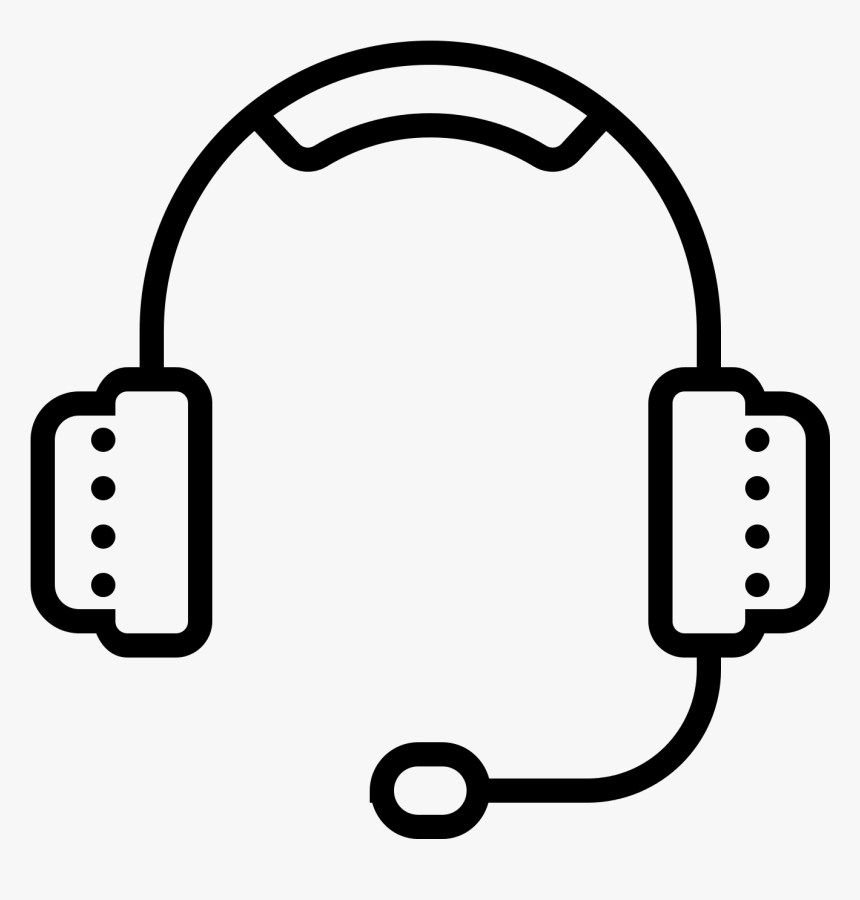 Source - Https - //icons8 - Com/icon/1360/headset - - Hot Line Vectors Free, HD Png Download, Free Download