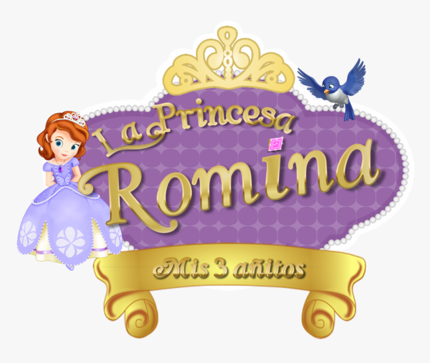 Princess Sofia Logo Png - Princesa Sofia Romina, Transparent Png, Free Download