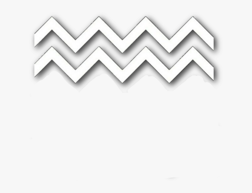 #white #whitetheme #whiteaesthetic #aesthetic #zigzag - White Zig Zag Png, Transparent Png, Free Download