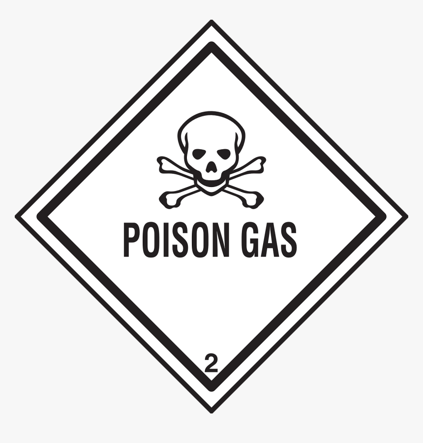 Warning, Poison, Danger, Information, Dangerous - Skull Vector, HD Png Download, Free Download