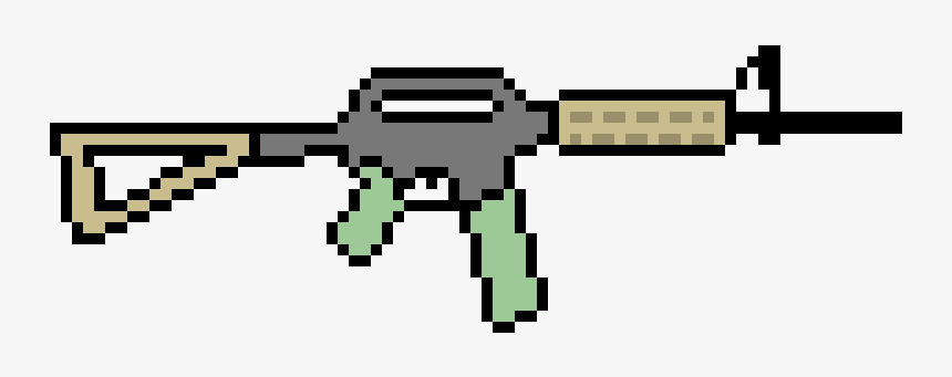 M4 Pixel Art, HD Png Download, Free Download