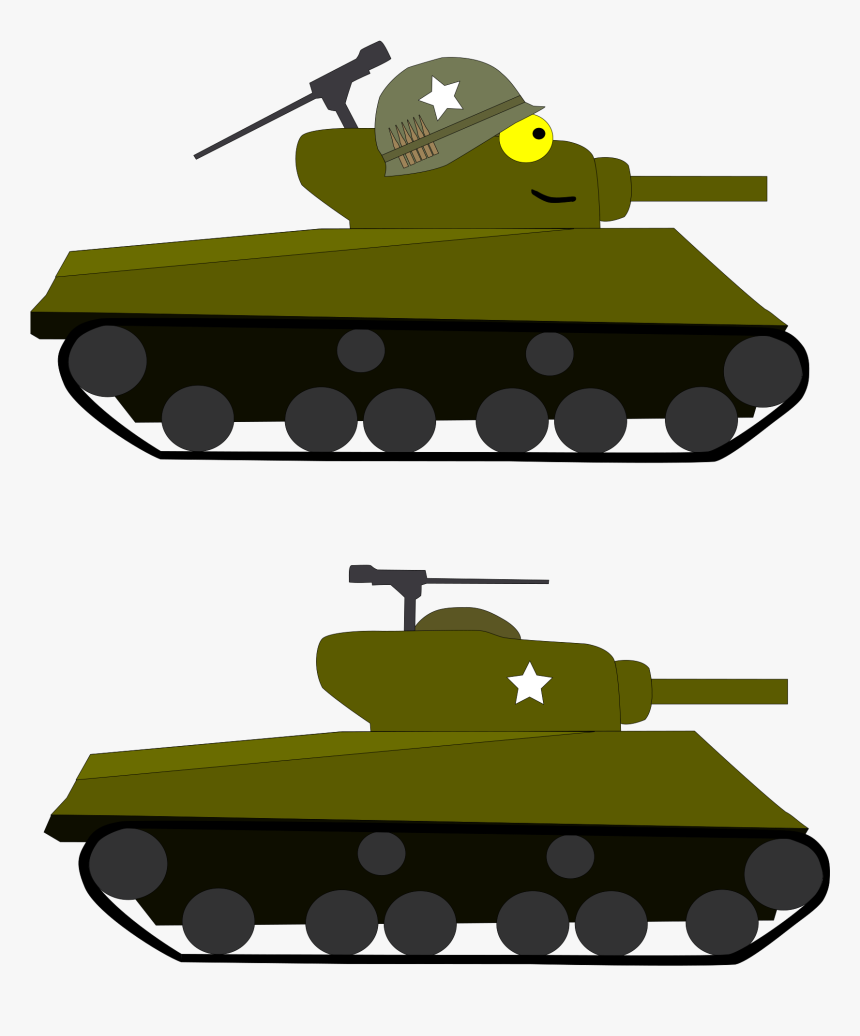 M4 Sherman Clip Arts - M4 Sherman Tank Clipart, HD Png Download, Free Download