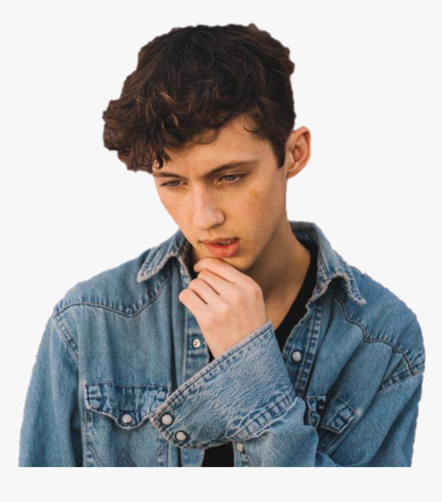 #troyesivan #troye #sivan #blue - Troye Sivan Pastel Pink, HD Png Download, Free Download