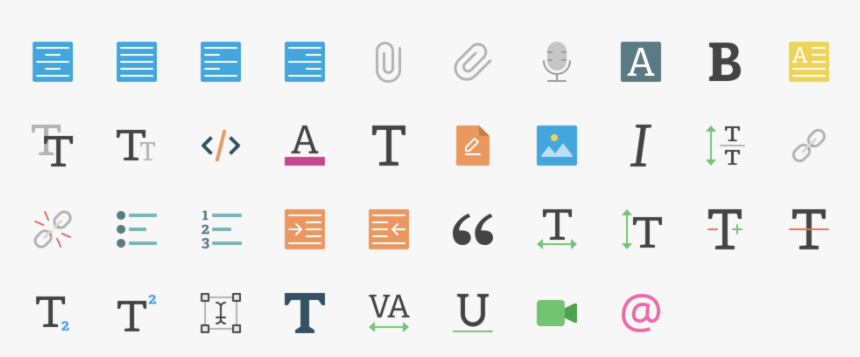 Text Editor Icons, HD Png Download, Free Download