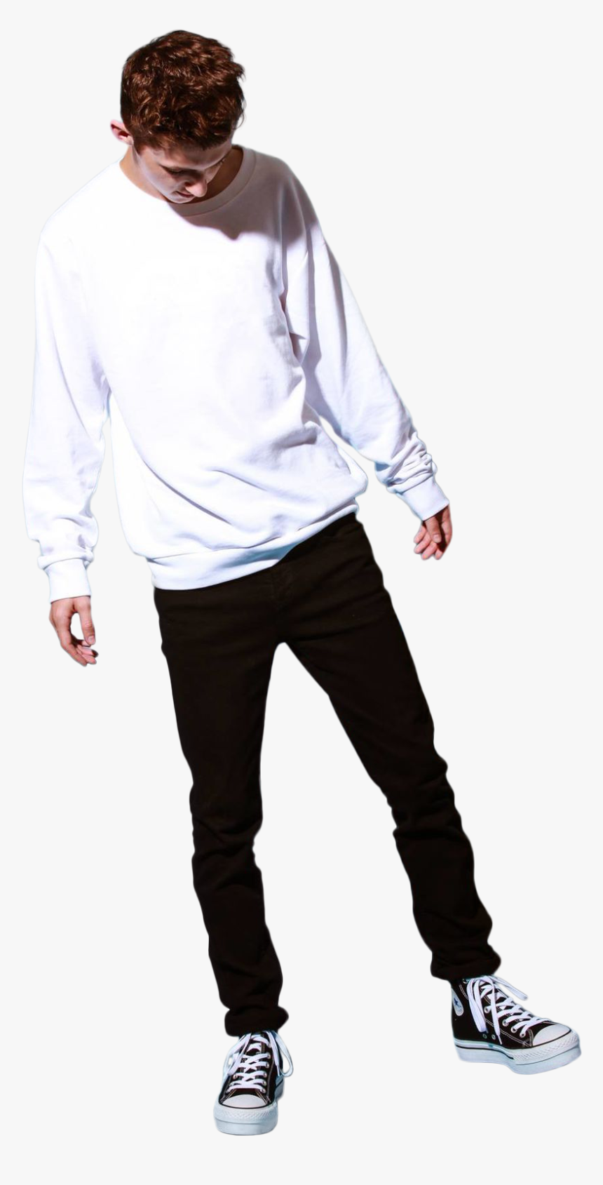 “ Troye Sivan
by Transparenc-e Edits
” - Person Looking Down Png, Transparent Png, Free Download