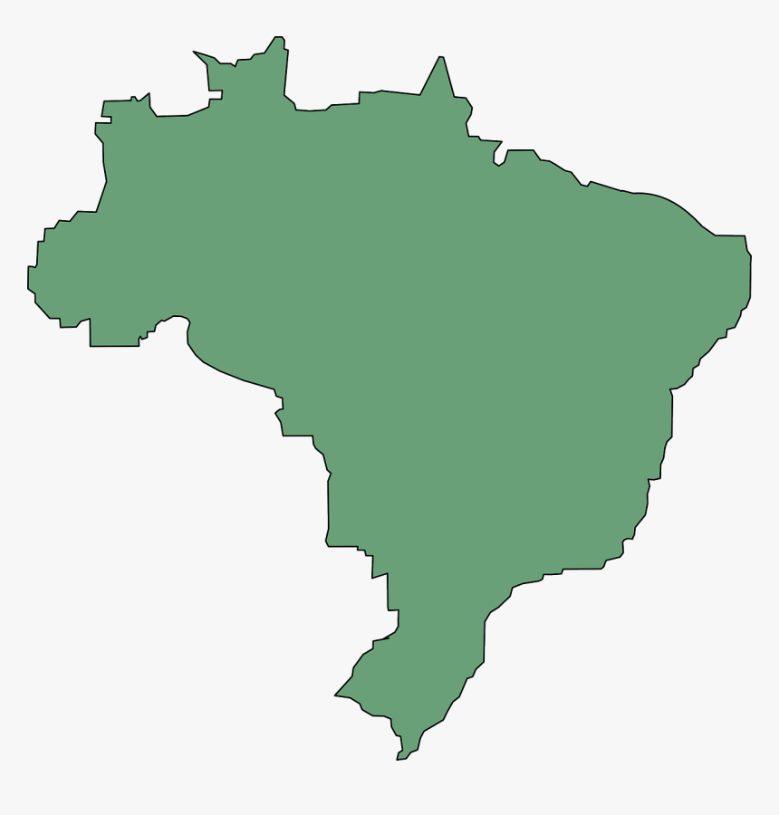 Blind Map Brazil, HD Png Download, Free Download