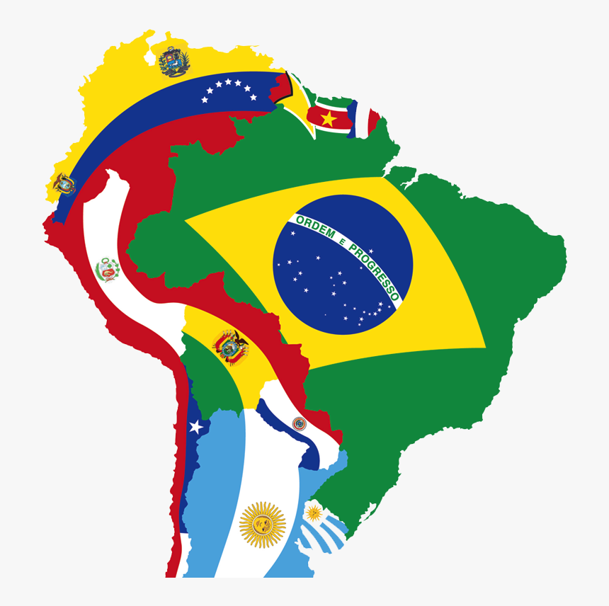 Transparent South Clipart - Latin American Countries Art, HD Png Download, Free Download