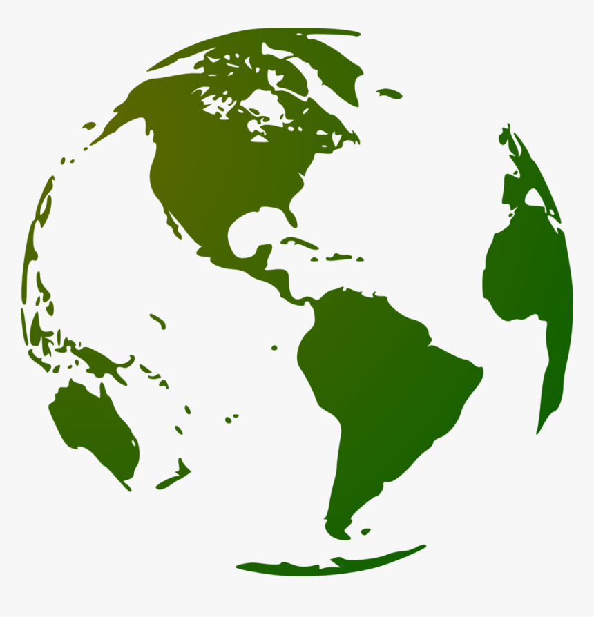 Globe Earth Continents Planet Blue Planet World - Globe Png, Transparent Png, Free Download