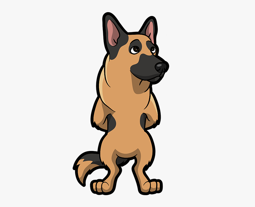 German Shepherd Emoji & Stickers Messages Sticker-1 - German Shepherd Smoking Weed, HD Png Download, Free Download