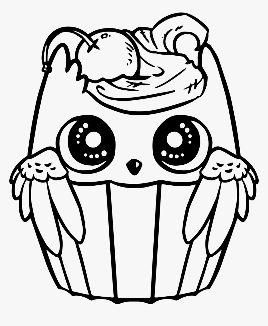 Cartoon Cake Pop Drawings, HD Png Download, Free Download