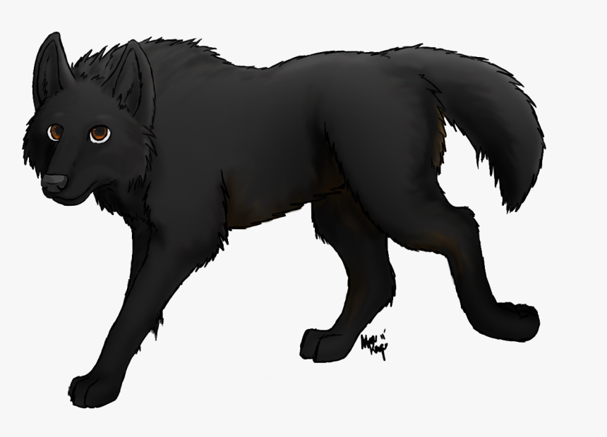 Wolf Transparent Artwork - Black Wolf Transparent, HD Png Download, Free Download