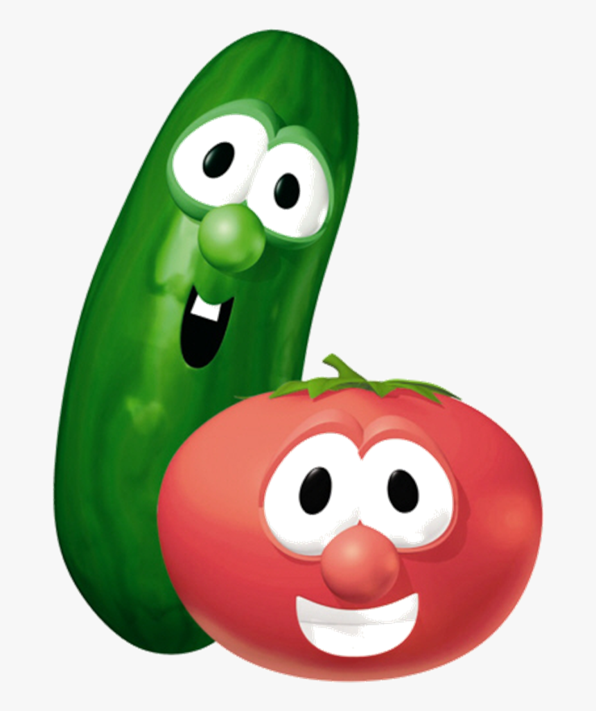 Peanuts Gang - Cucumber And Tomato Veggie Tales, HD Png Download, Free Download