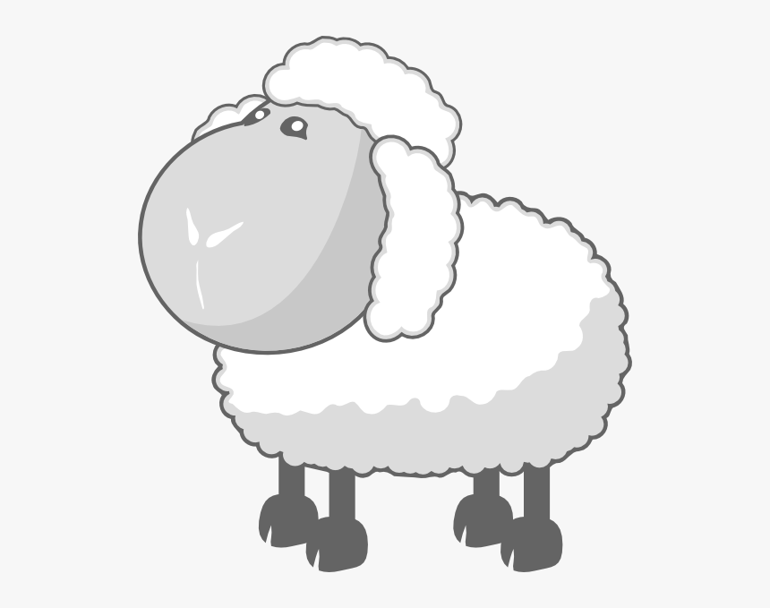 Chibi Sheep Svg Clip Arts - Sheep Clip Art, HD Png Download, Free Download