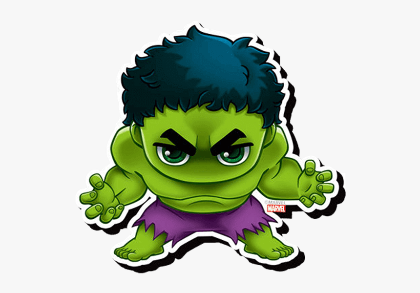 Hulk Clipart Superhero - Avengers Hulk Chibi, HD Png Download, Free Download