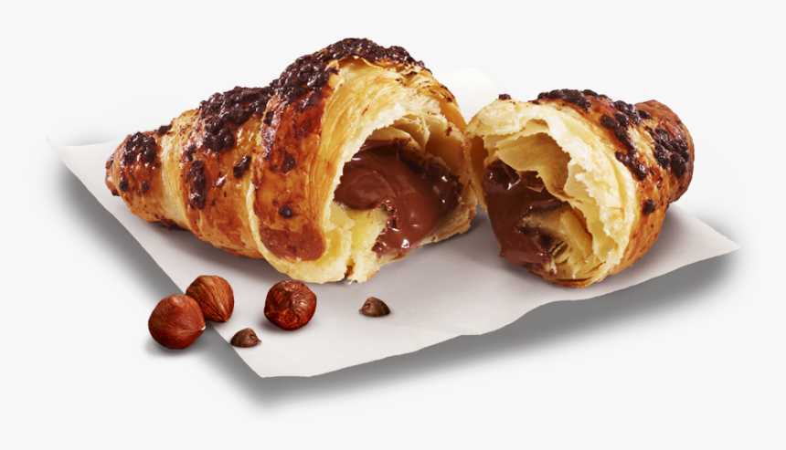 Chocolate Hazelnut Croissant - Chocolate Hazelnut Croissant Mcdonalds, HD Png Download, Free Download