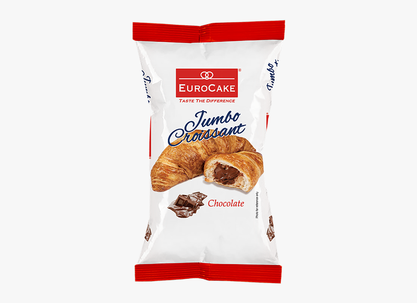 Jumbo Croissant Chocolate - Eurocake Jumbo Croissant Chocolate, HD Png Download, Free Download