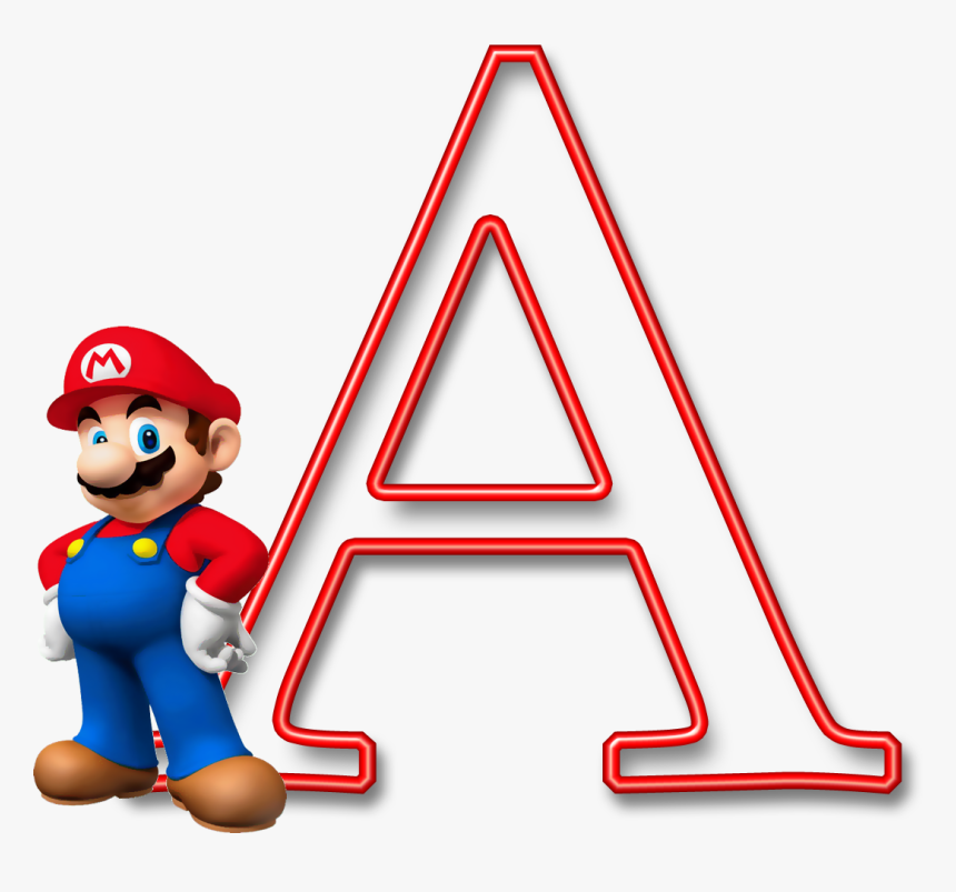Mario Bross Png - Abecedario De Mario Bros, Transparent Png, Free Download
