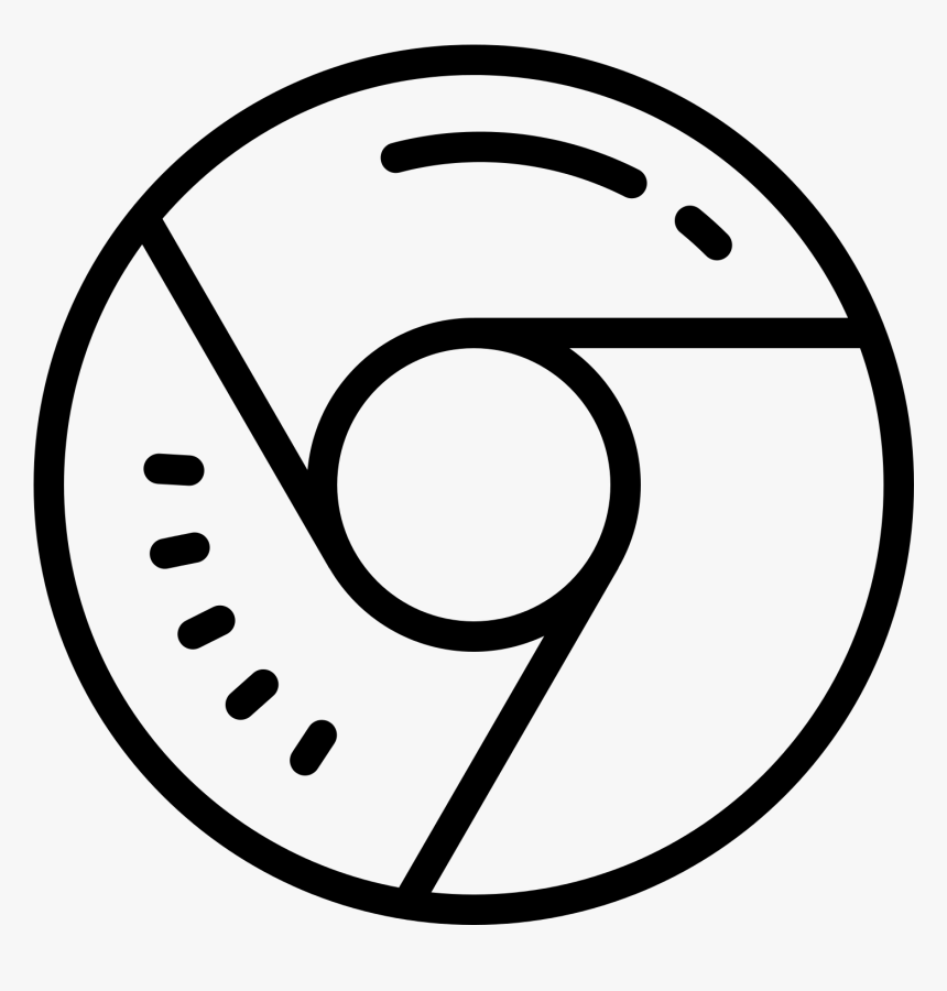 Google Chrome Logo White Png, Transparent Png, Free Download