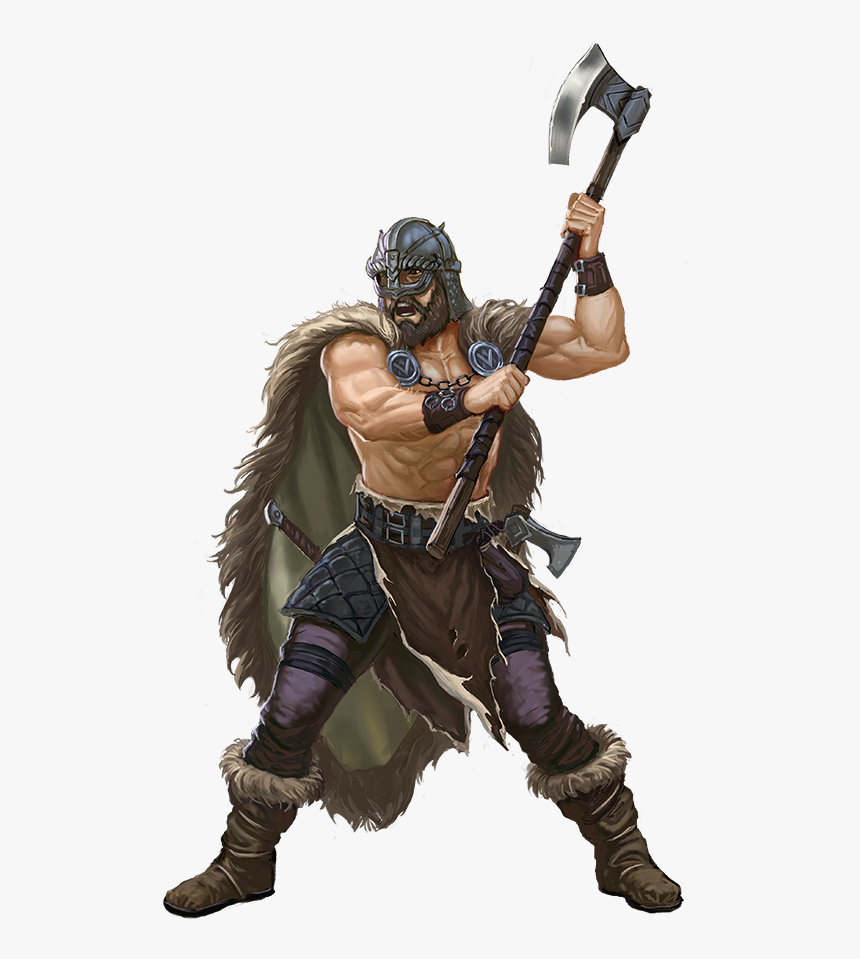Berserker Png High-quality Image - Lords And Knights Vikings, Transparent Png, Free Download