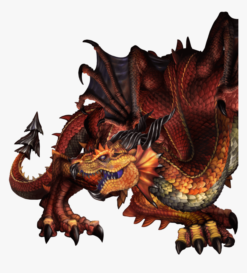 Red Dragon - Dragon's Crown Art, HD Png Download, Free Download