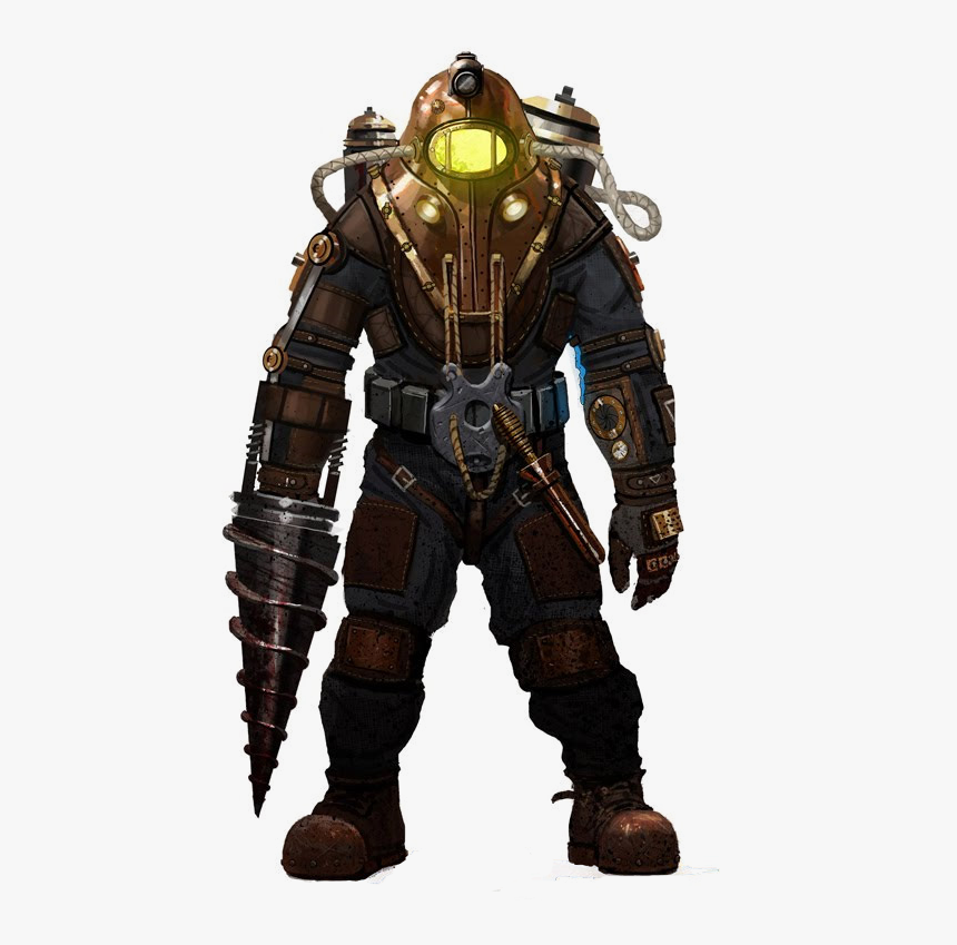 Big Daddy Png Image - Big Daddy Bioshock Delta, Transparent Png, Free Download