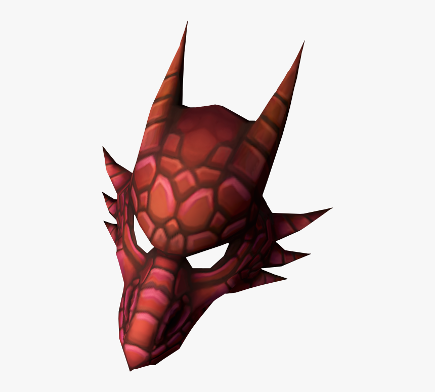 The Runescape Wiki - Runescape Red Dragon Mask, HD Png Download, Free Download