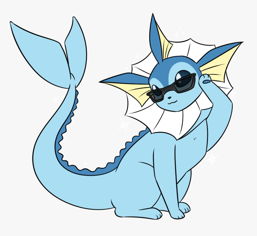 Vaporeon , Png Download - Cartoon, Transparent Png, Free Download