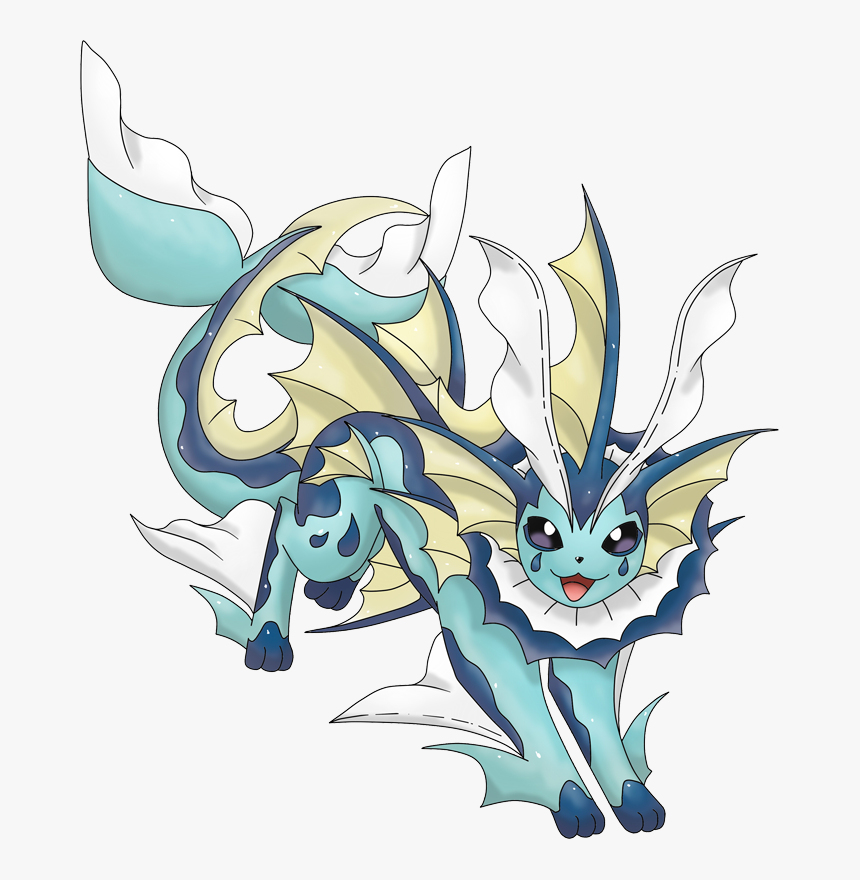 Pokemon Vaporeon Mega Evolution, HD Png Download, Free Download