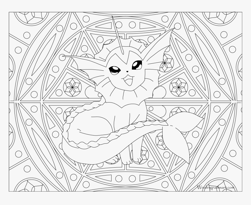 Adult Pokemon Coloring Pages, HD Png Download, Free Download