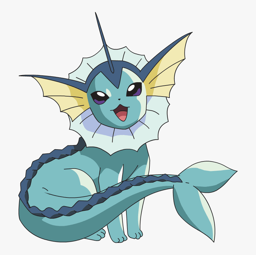 Eevee Evolution Vaporeon Pokemon, HD Png Download, Free Download