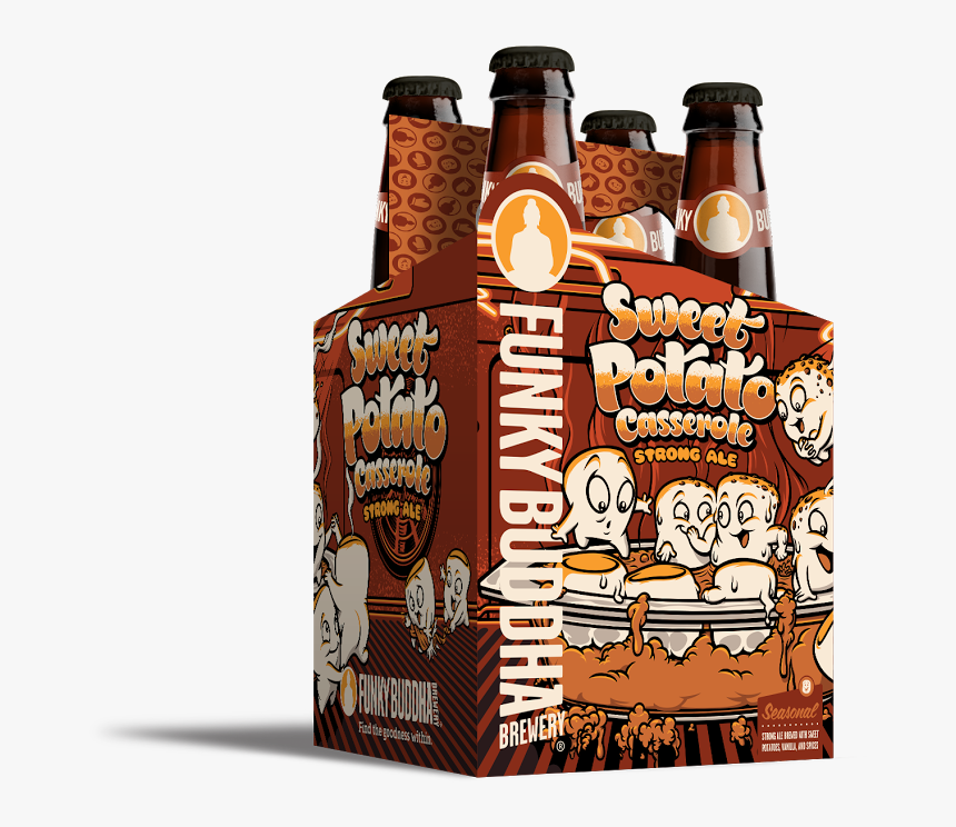 Funky Buddha’s Sweet Potato Casserole Strong Ale Is - Beer Bottle, HD Png Download, Free Download