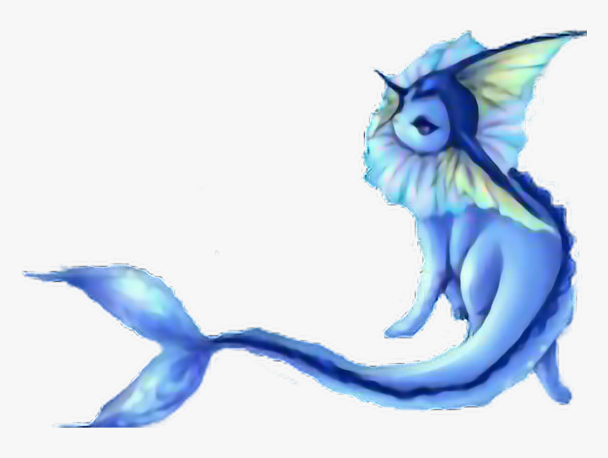 #pokemon #pokémon #vaporeon #eevee #eeveeloutions - Vaporeon Eevee, HD Png Download, Free Download