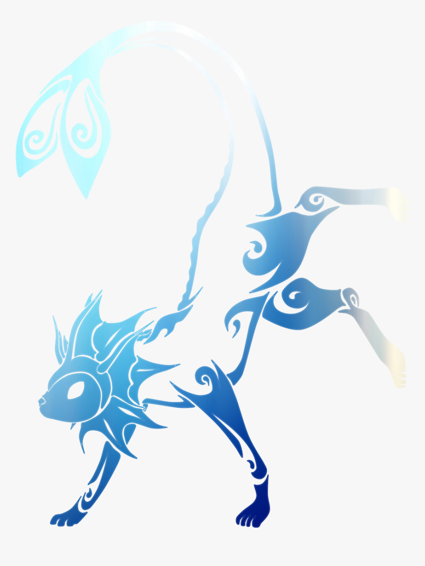 Vaporeon Phone Background , Png Download - Eevee Vaporeon Pokemon, Transparent Png, Free Download