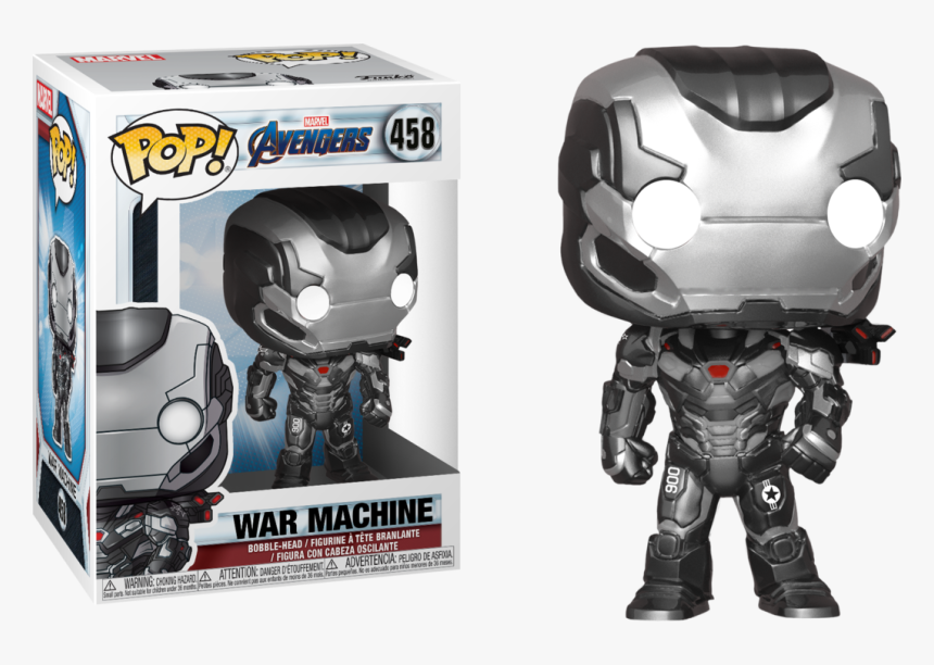 Funko Pop Marvel Avengers Endgame War Machine - Funko Pop Endgame War Machine, HD Png Download, Free Download