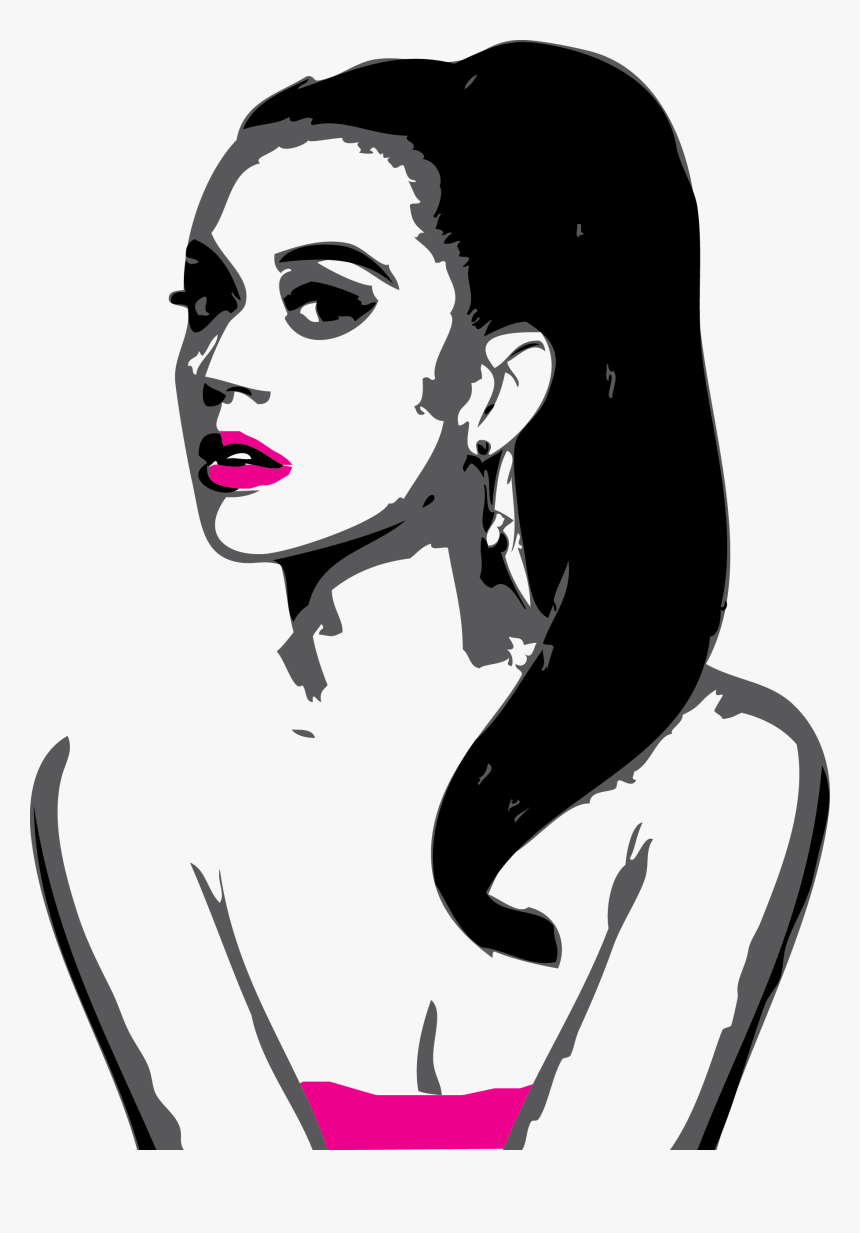 Cartoon Drawings Of Katy Perry - Katy Perry Cartoon Drawing, HD Png Download, Free Download