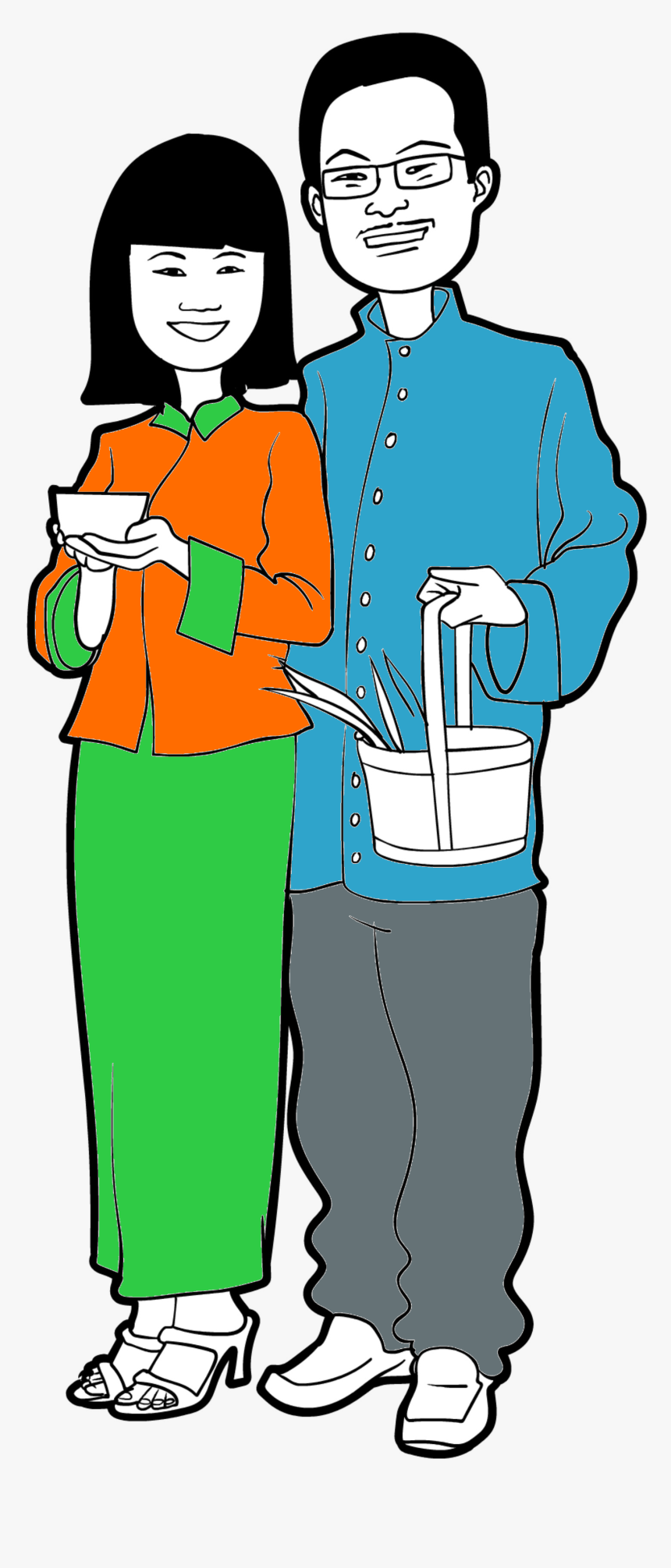 Parent Carers - Cartoon, HD Png Download, Free Download