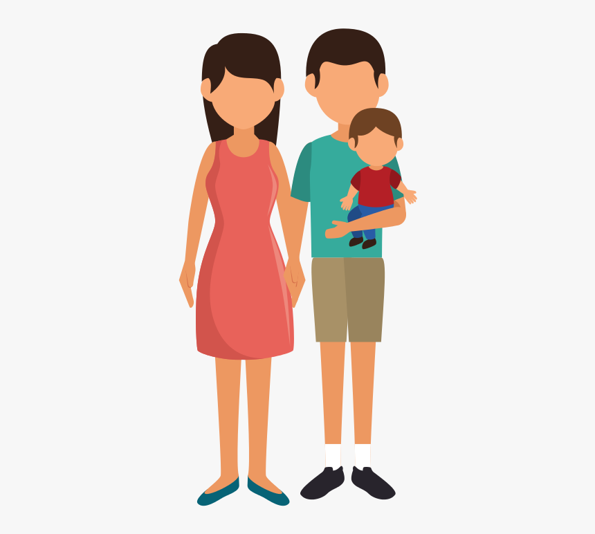 Parent Children Illustration Png, Transparent Png, Free Download