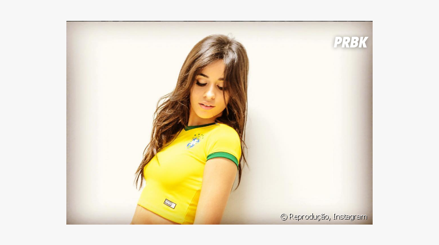 Camila Cabello, Do Fifth Harmony, Se Declara Para Fãs - Camila Cabello Brazil Shirt, HD Png Download, Free Download