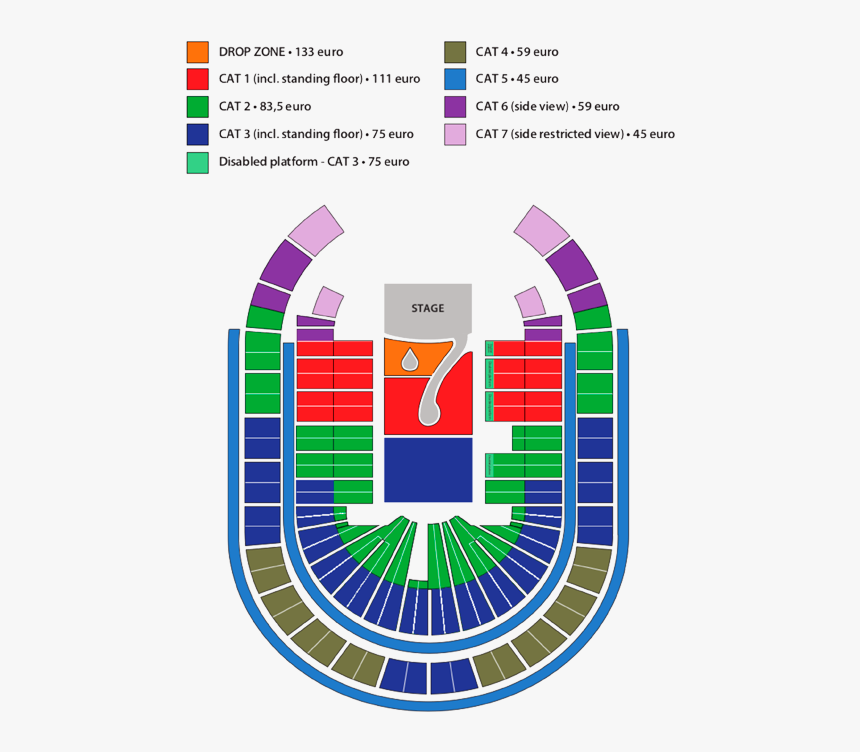 Sportpaleis Standing First Floor, HD Png Download, Free Download